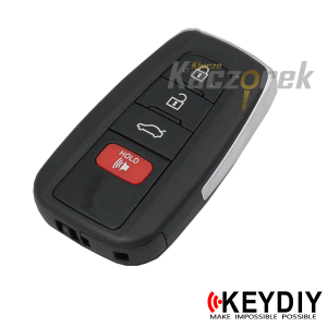 Keydiy 810 - TDB36-4 - klucz surowy - pilot